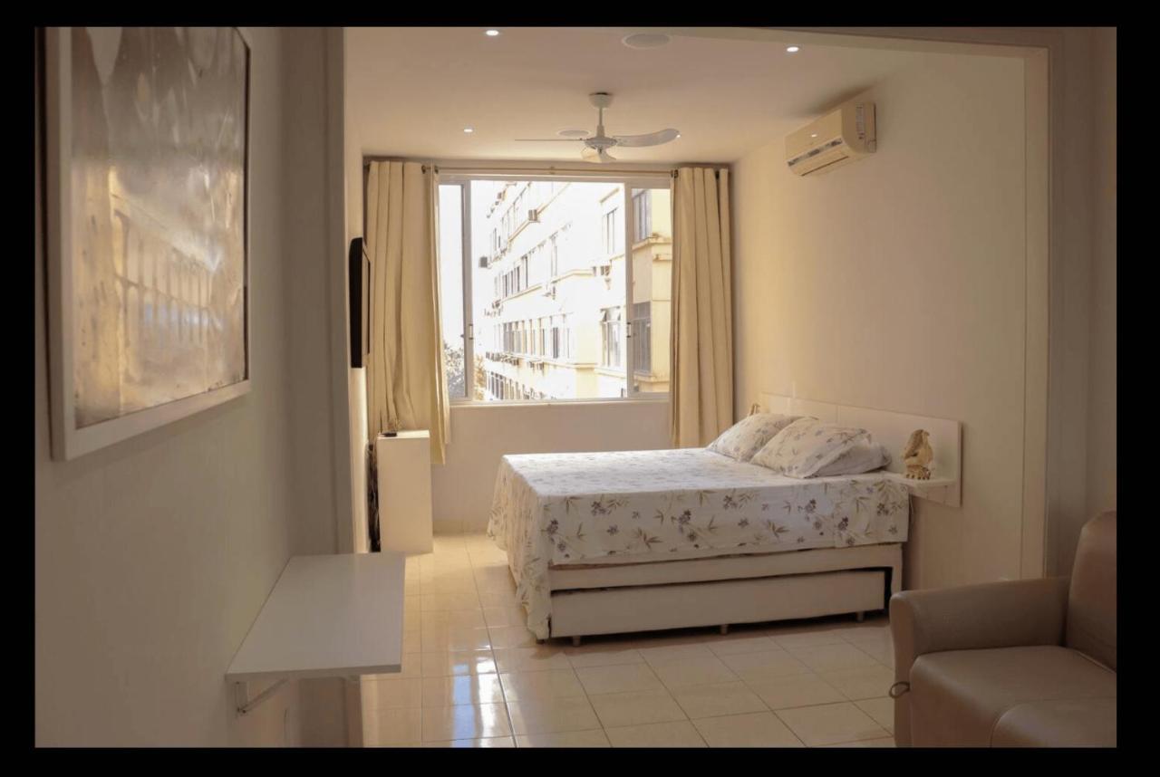Copacabana Vista Mar Studio Rio de Janeiro Bagian luar foto